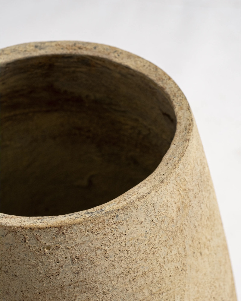 Vase décoratif WIN en argile 34 x 34 x 63 cm