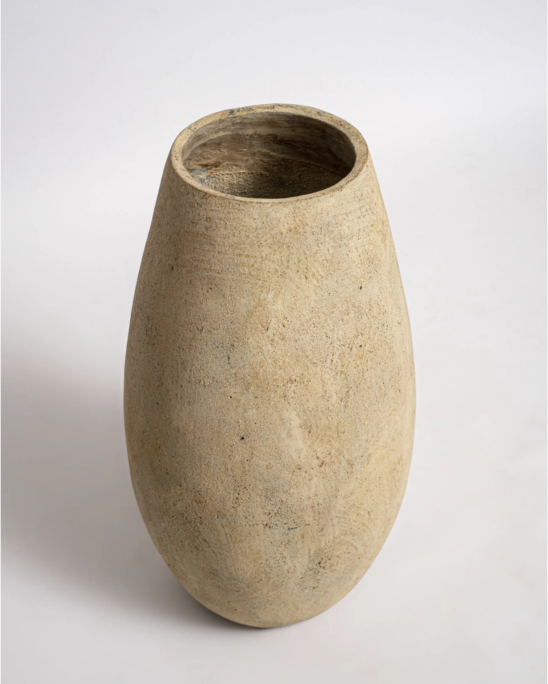Vase décoratif WIN en argile 34 x 34 x 63 cm