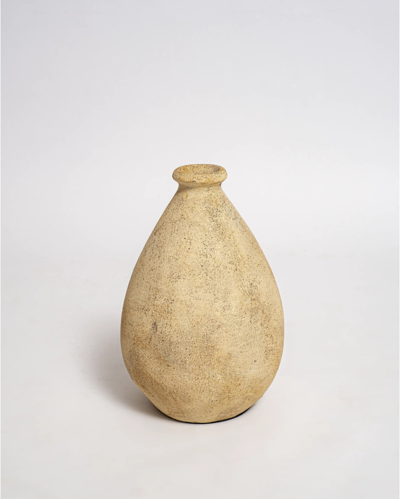 MUR decorative clay vase, 27 x 27 x 40 cm