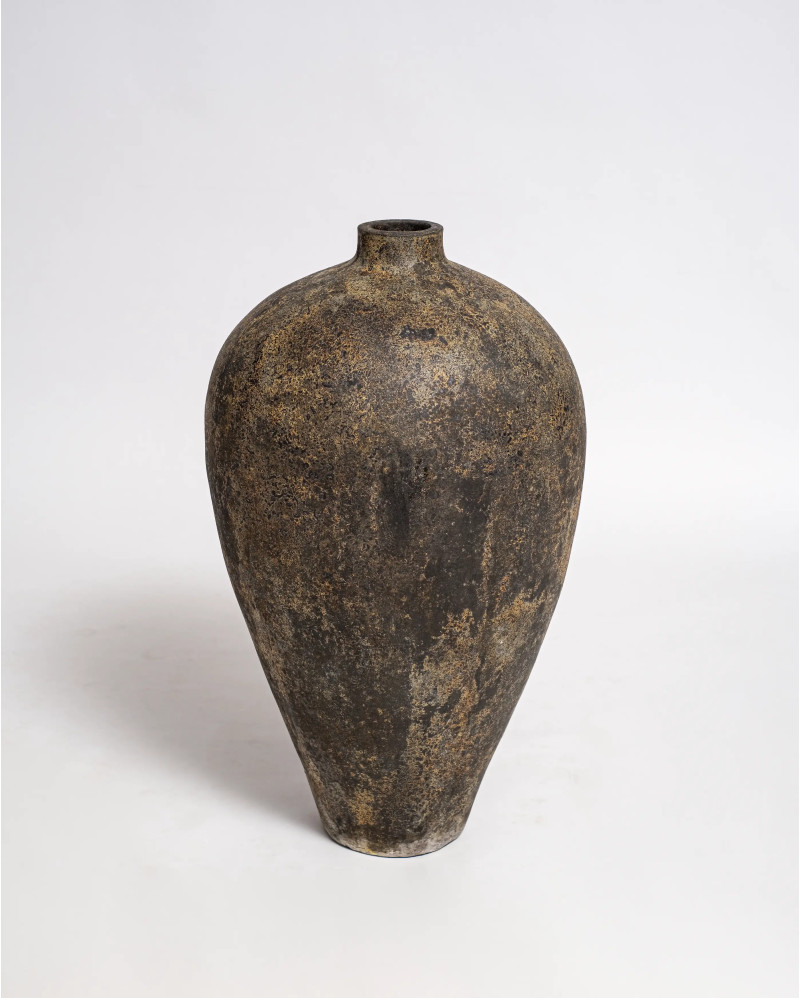 Vase décoratif MONANA en argile 37 x 37 x 58 cm