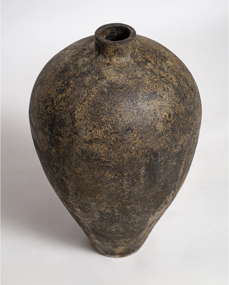 Vase décoratif MONANA en argile 37 x 37 x 58 cm