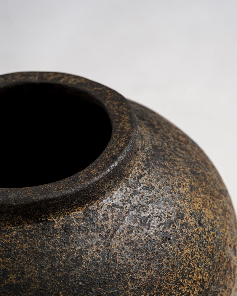 Vase décoratif MONANA en argile 25 x 25 x 25 cm