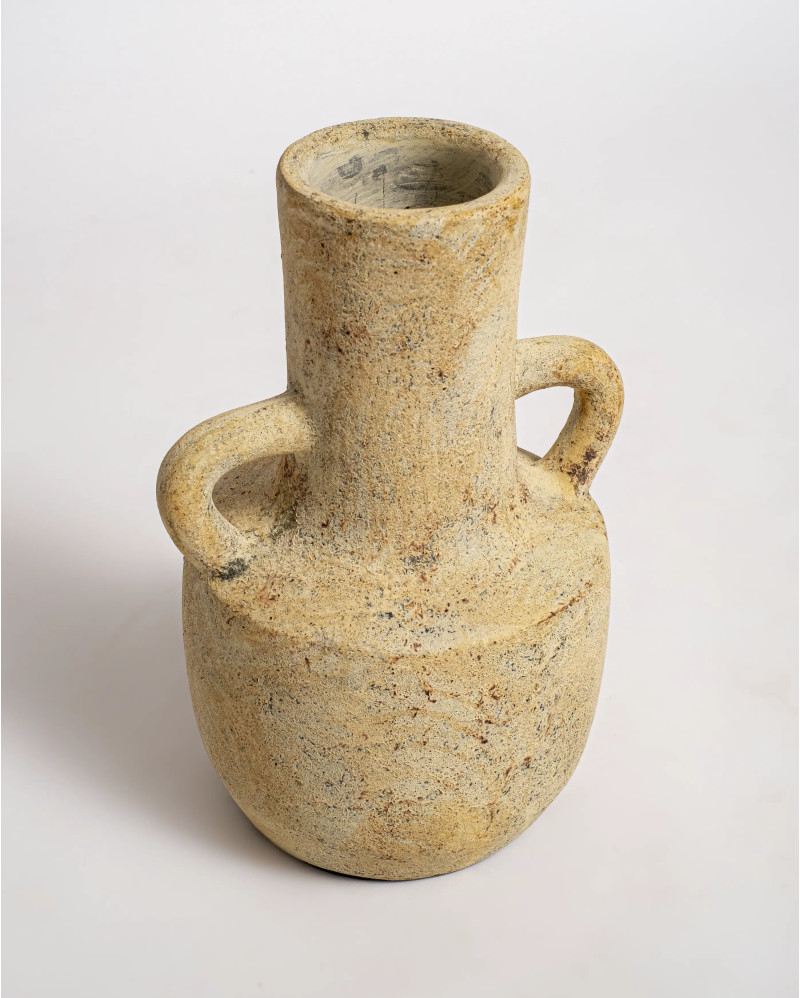 Vase décoratif KEPI en argile 25 x 25 x 38 cm