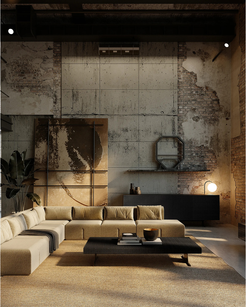 FORGE teak wood coffee table 170 x 80 x 30 cm in black color