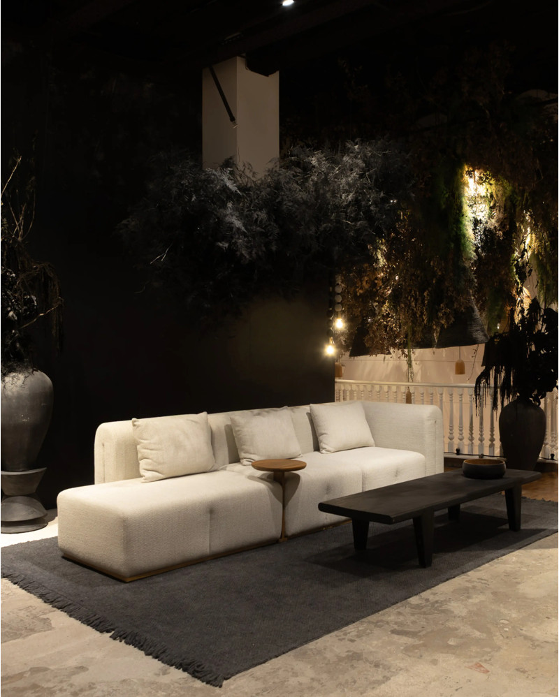 Chaise longue droite NORA 113 x 100 x 71 cm