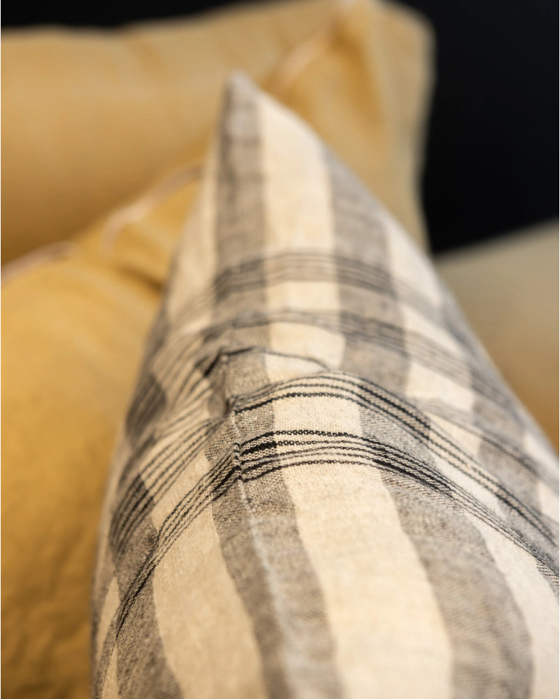 SIHORA linen cushion cover 50 x 50 cm