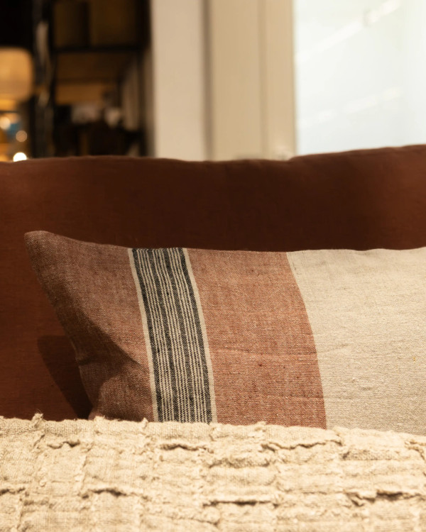 BANDA linen cushion cover...