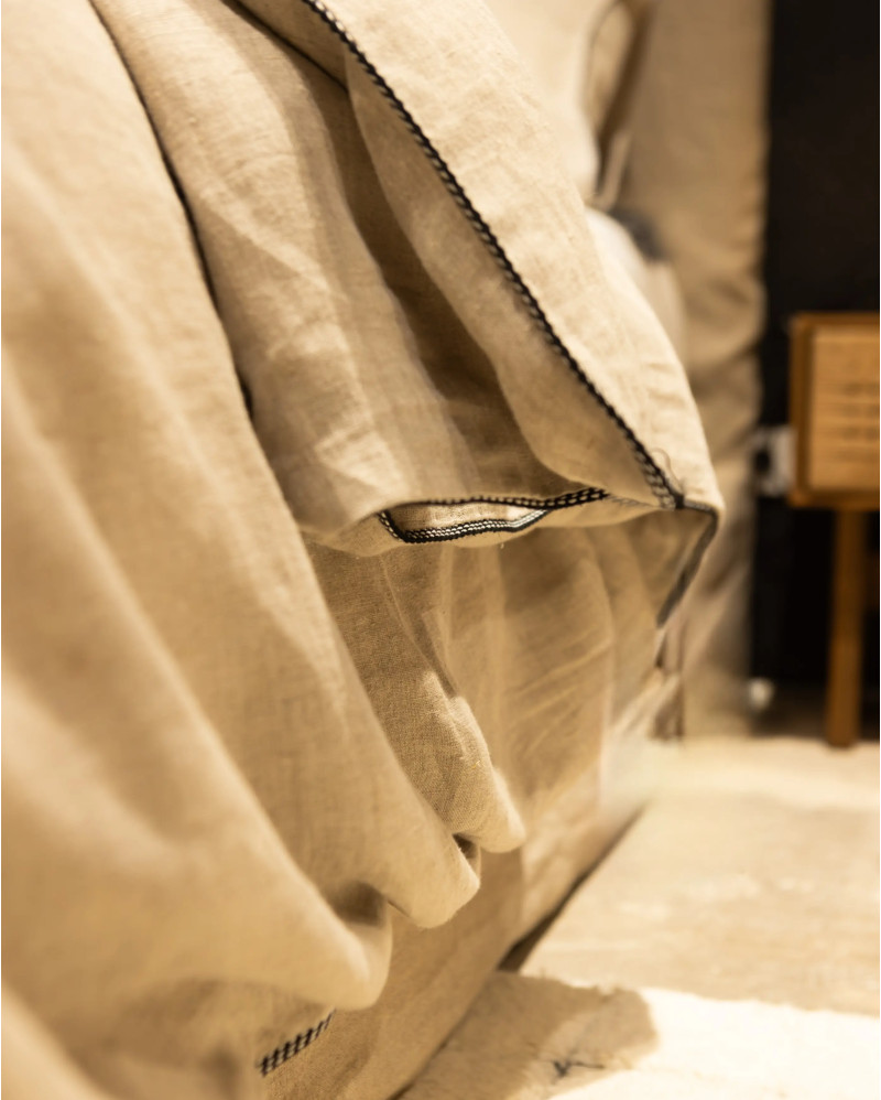 Funda nórdica SAGAR para cama de 160 cm color natural