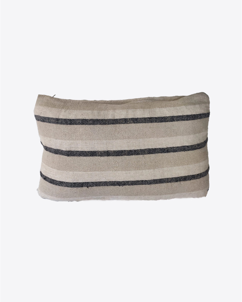 Housse de coussin LALOI en lin 60 x 40 cm