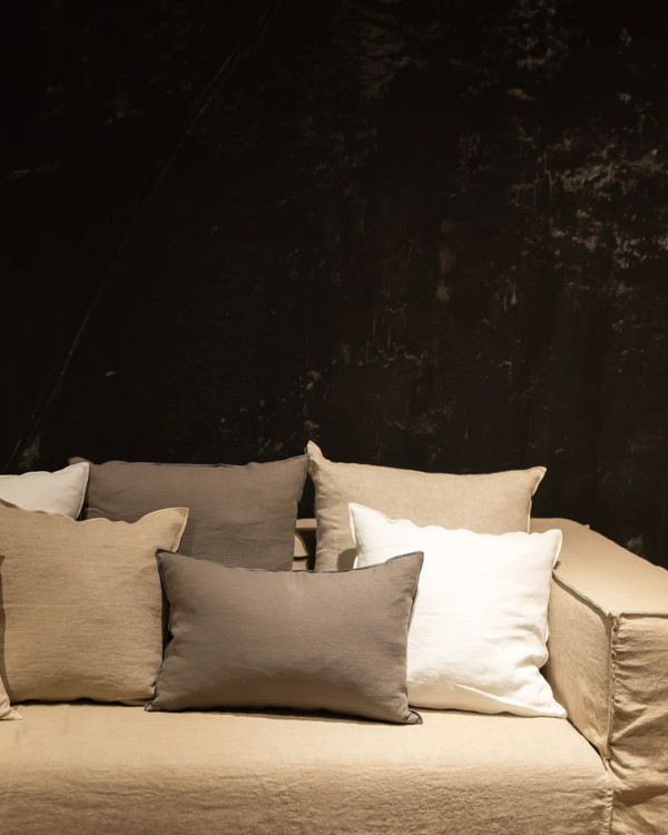 KAURA linen cushion cover...