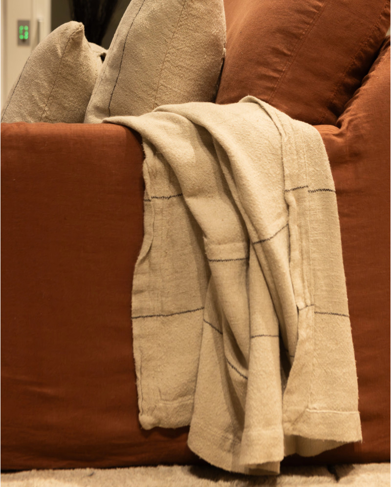 MUNDLI cotton throw 170 x 130 cm
