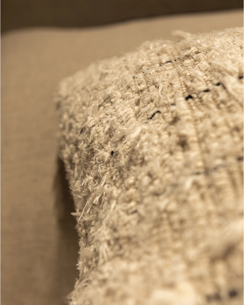 Funda de cojín DOHAYA en algodón 60 x 40 cm