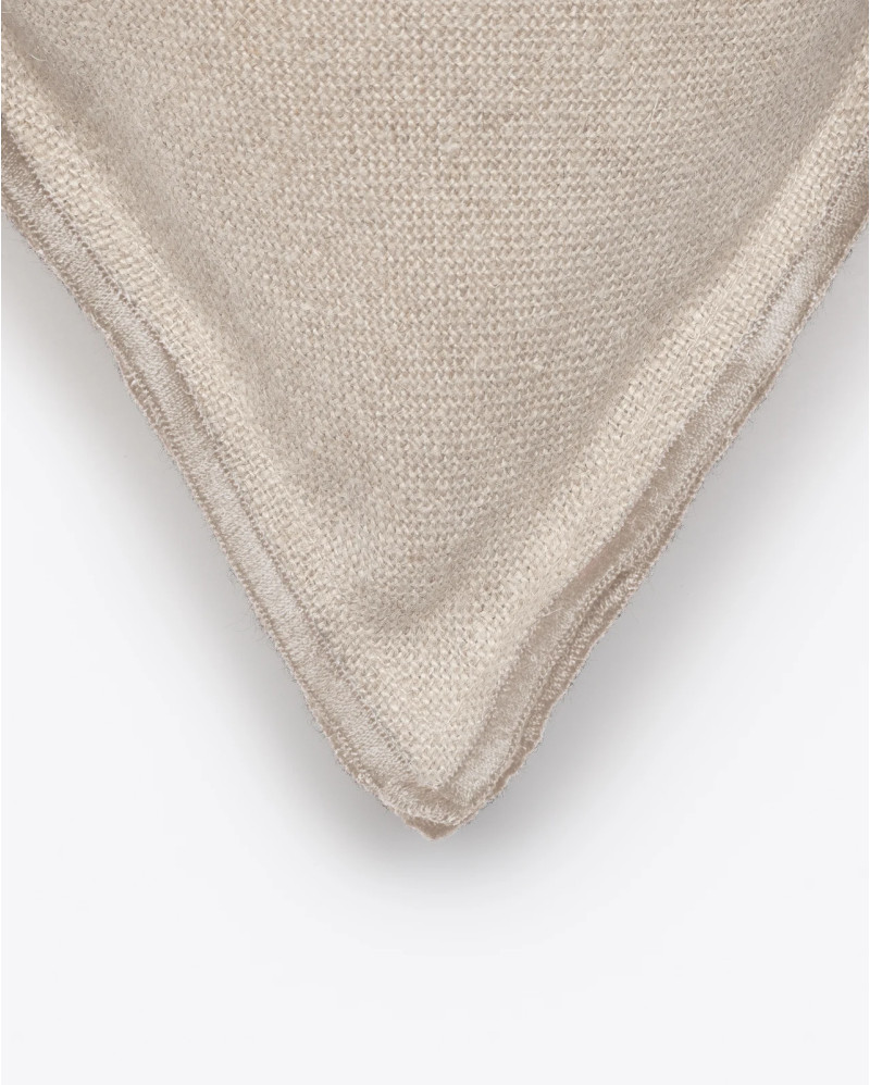 KAURA linen cushion cover 60 x 40 cm in cross