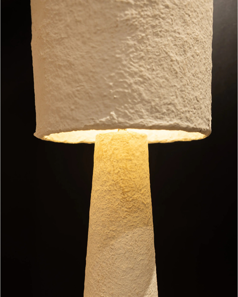 PIPRAHA paper mache floor lamp 28 x 28 x 132 cm