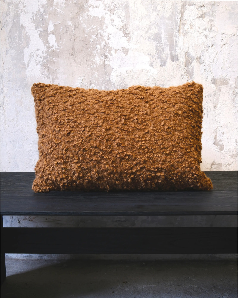 Funda de cojín DHANA 60 x 40 cm color óxido