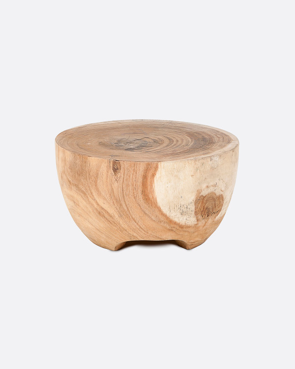 BOLA side table in suar...