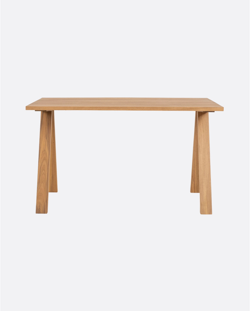 BATU desk in teak wood 130 x 65 x 75 cm