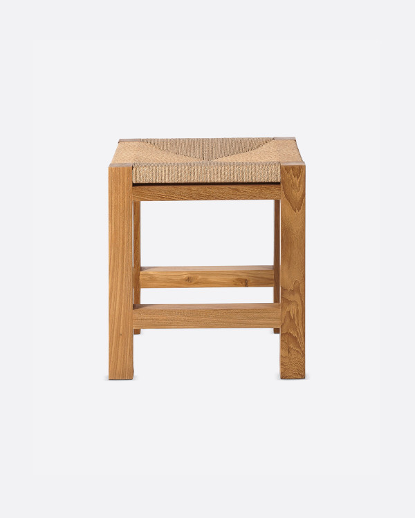 Taburete KUMAI de madera de...