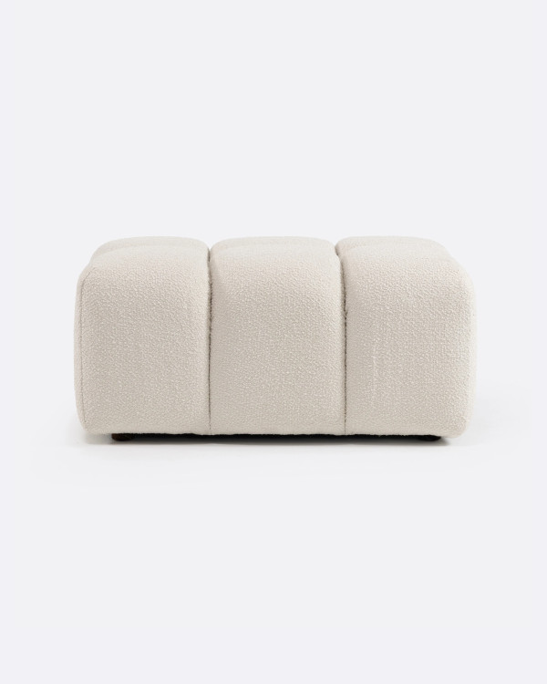 CHOPIN pouffe in recycled...