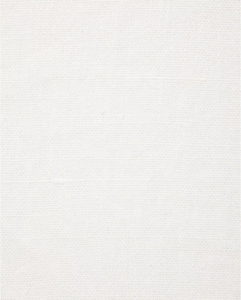 BEETHOVEN linen headboard 110 x 8 x 110 cm for 90 cm bed in white color