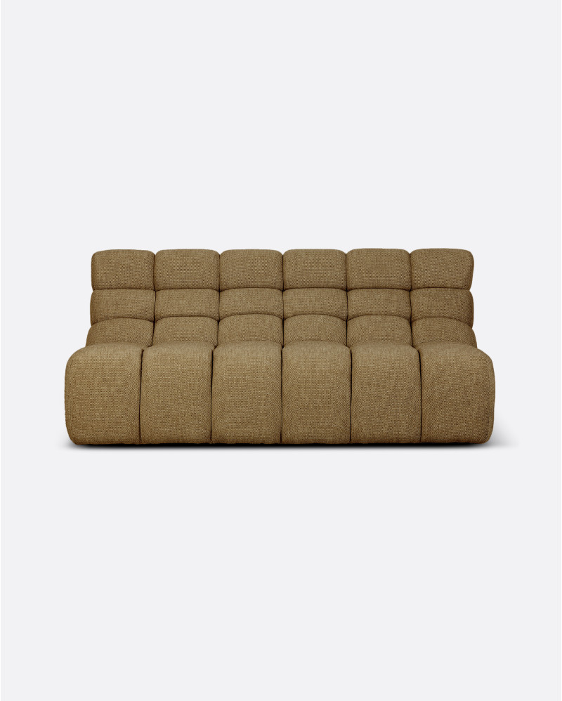 Sofá modular de exterior CHOPIN 2/3 plazas de olefina reciclada 190 x 93 x 78 cm en color arena (Sand)