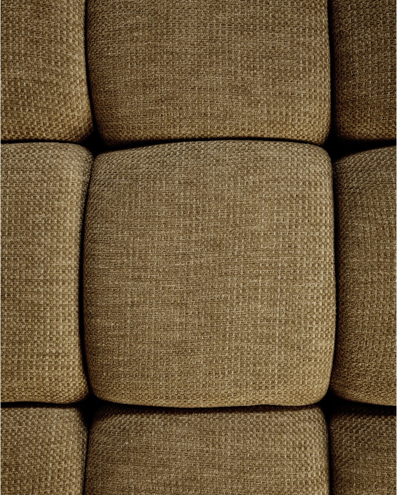 Sofá modular de exterior CHOPIN rinconero de olefina reciclada 93 x 93 x 78 cm en color arena (Sand)