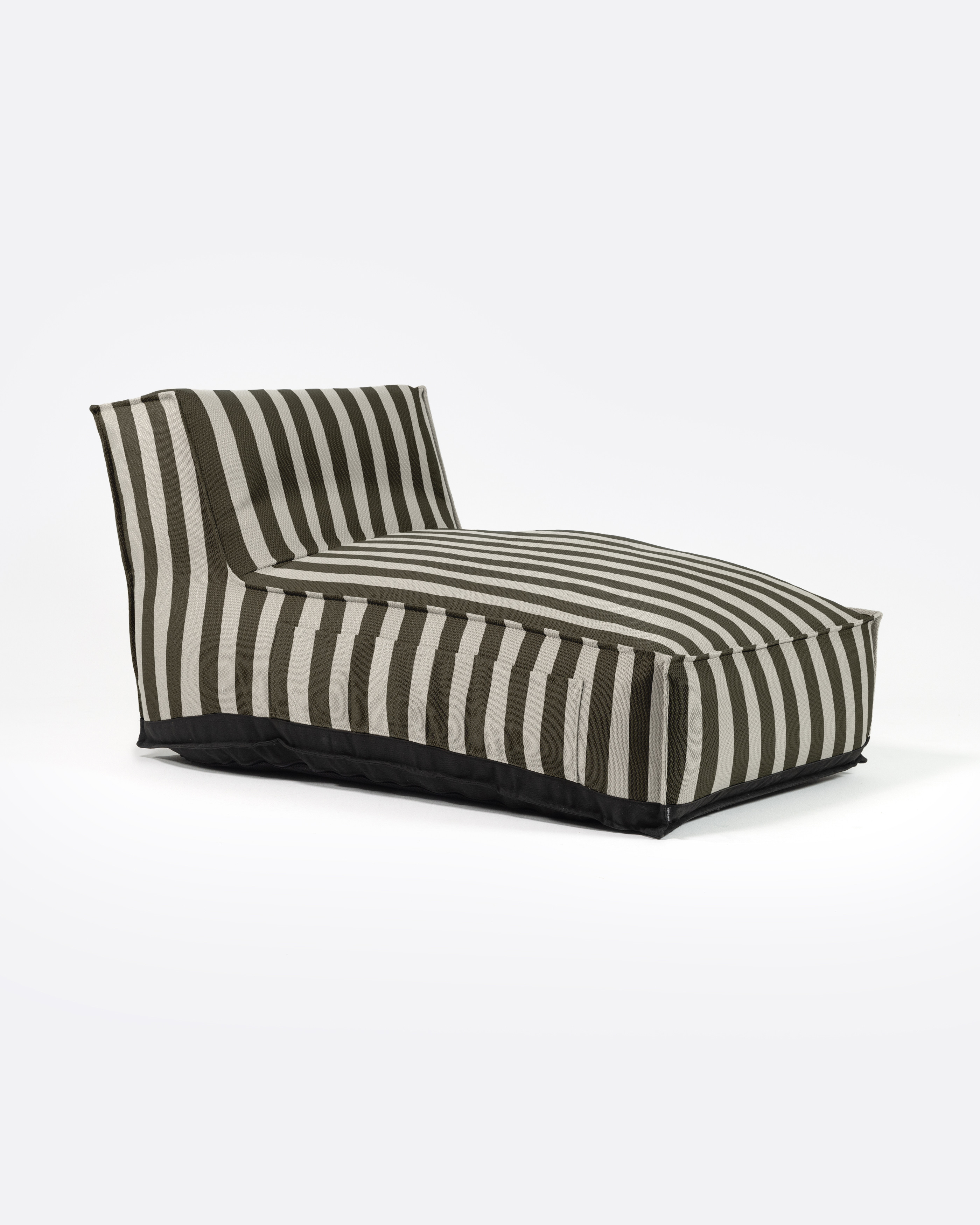 Chaise longue de exterior CACCINI 90 x 145 x 80 cm en color natural y ...