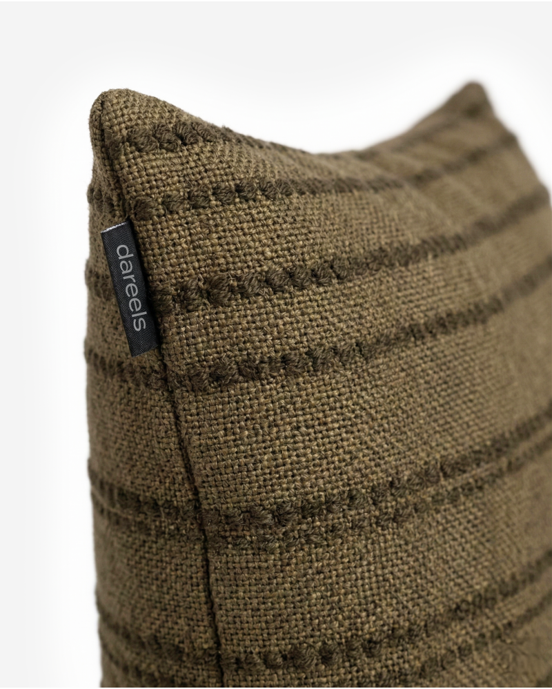 DUNE outdoor cushion cover 45 x 45 cm in cammel colour