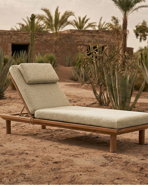 TOPRAK outdoor sunbed in...