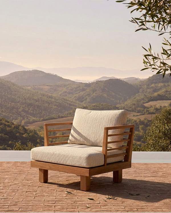 STRAUSS 1-seater outdoor...