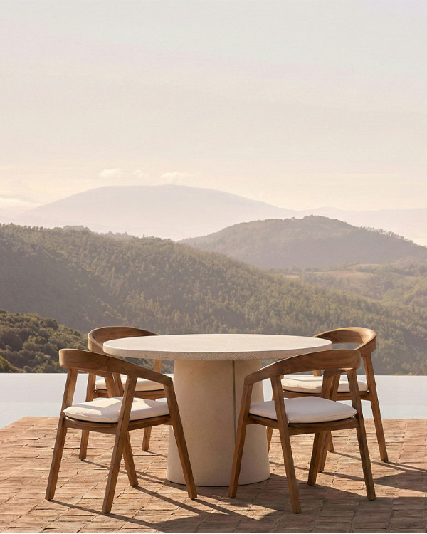Table à manger d'extérieur...
