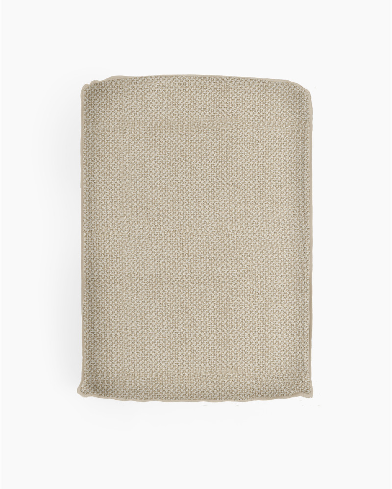 Outdoor cushion for GENESIS lounge chair 40 × 48 × 5 cm in ivory color (Ivory)