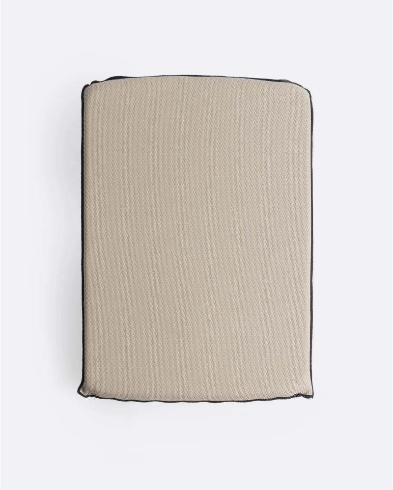 Coussin d'extérieur GENESIS 47 x 65 x 5 cm en couleur naturelle