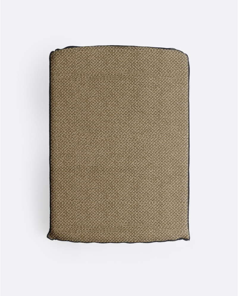 Cojín exterior lounge chair GENESIS 40 x 48 x 5 cm en color arena (Sand)