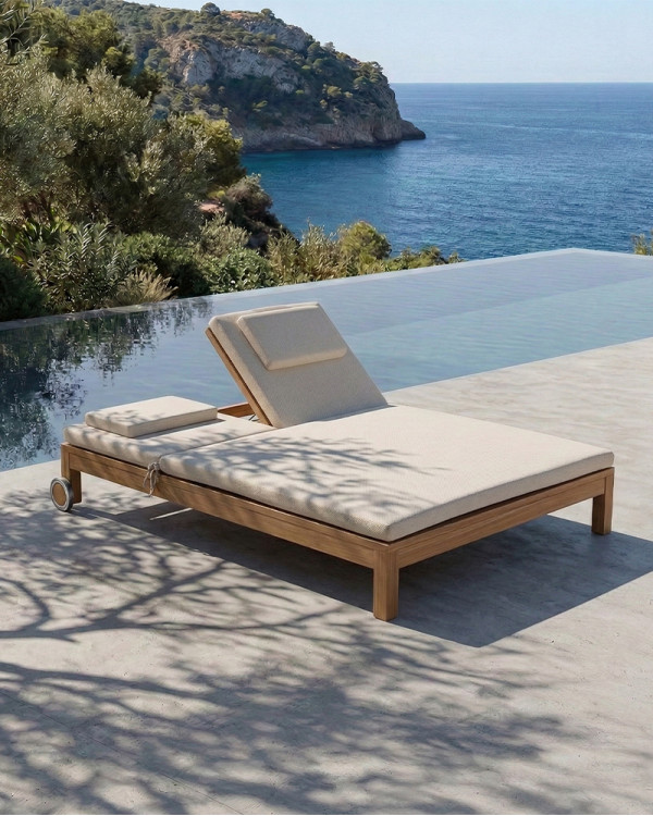 GENESIS outdoor sunbed in...