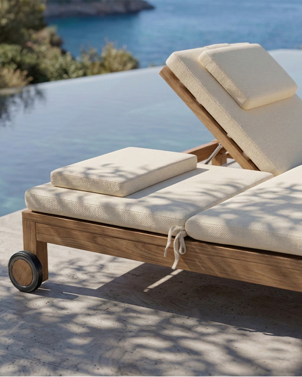 GENESIS outdoor sunbed in...