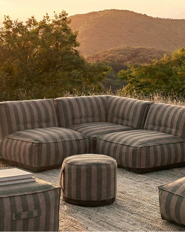 CACCINI outdoor pouffe Ø 50...