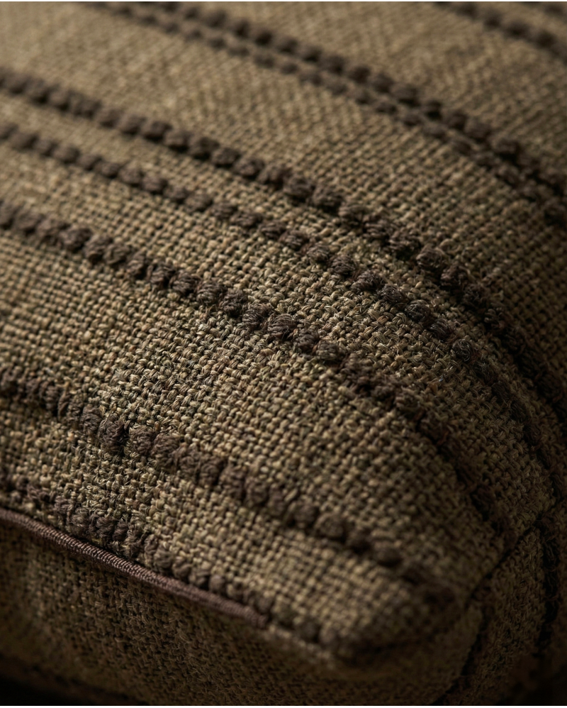 DUNE outdoor cushion cover 45 x 45 cm in cammel colour