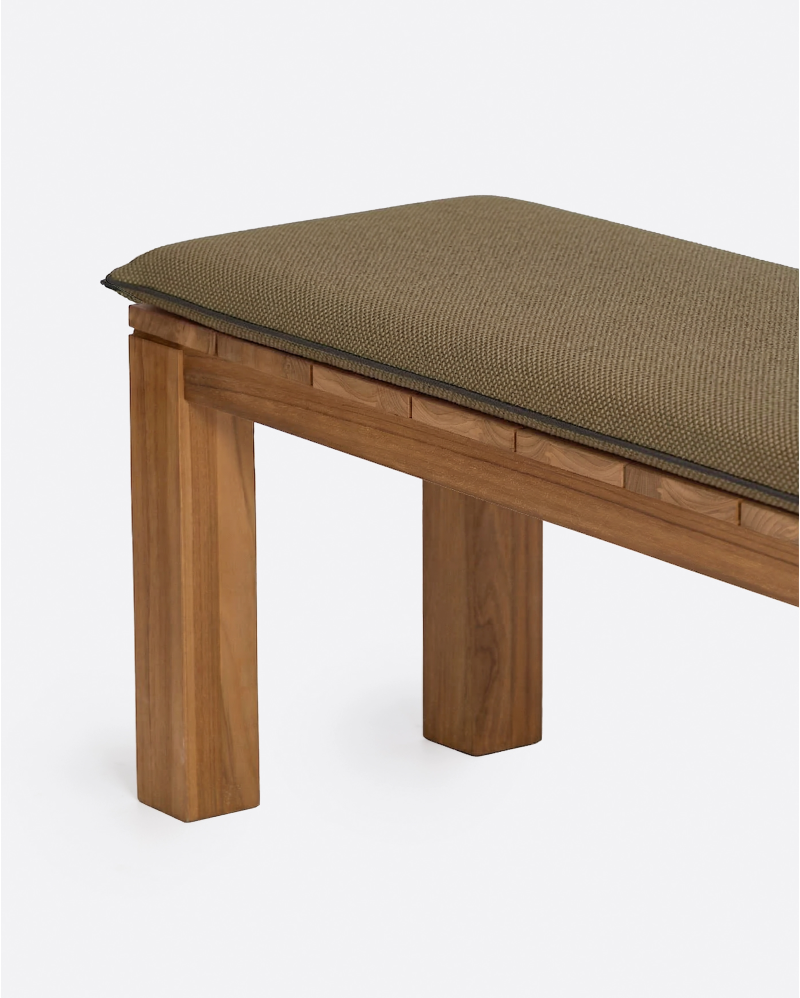 Outdoor cushion GENESIS 190 x 40 x 5 cm in sand colour