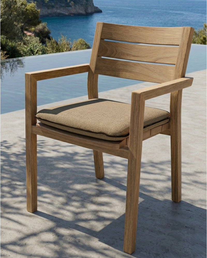 Outdoor cushion GENESIS 40 x 48 x 5 cm in sand colour