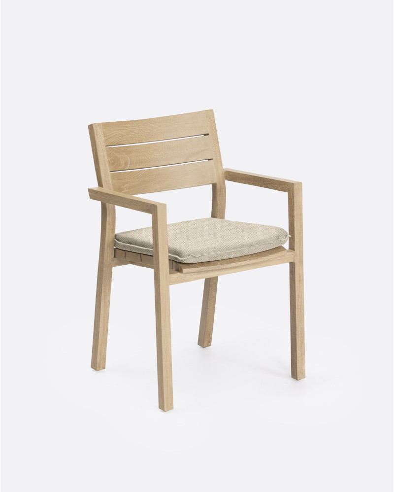 Cojín exterior GENESIS 40 x 48 x 5 cm en color marfil (Ivory)
