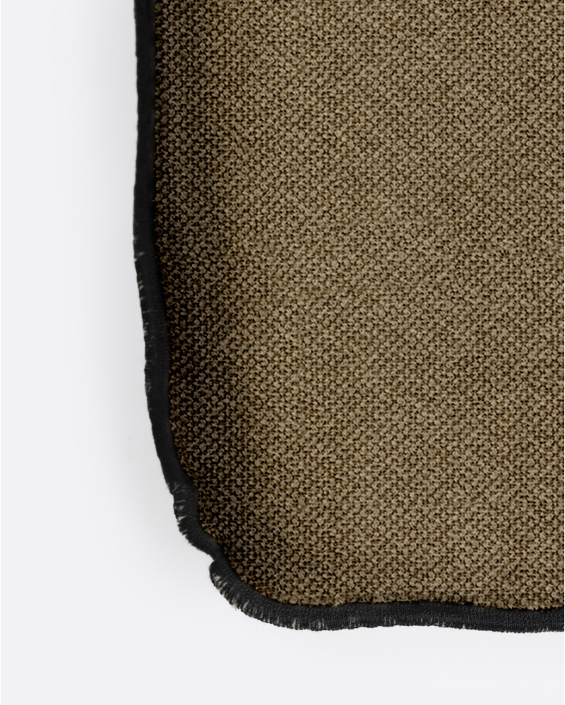 Outdoor cushion CORA 48 x 44 x 5 cm in sand color