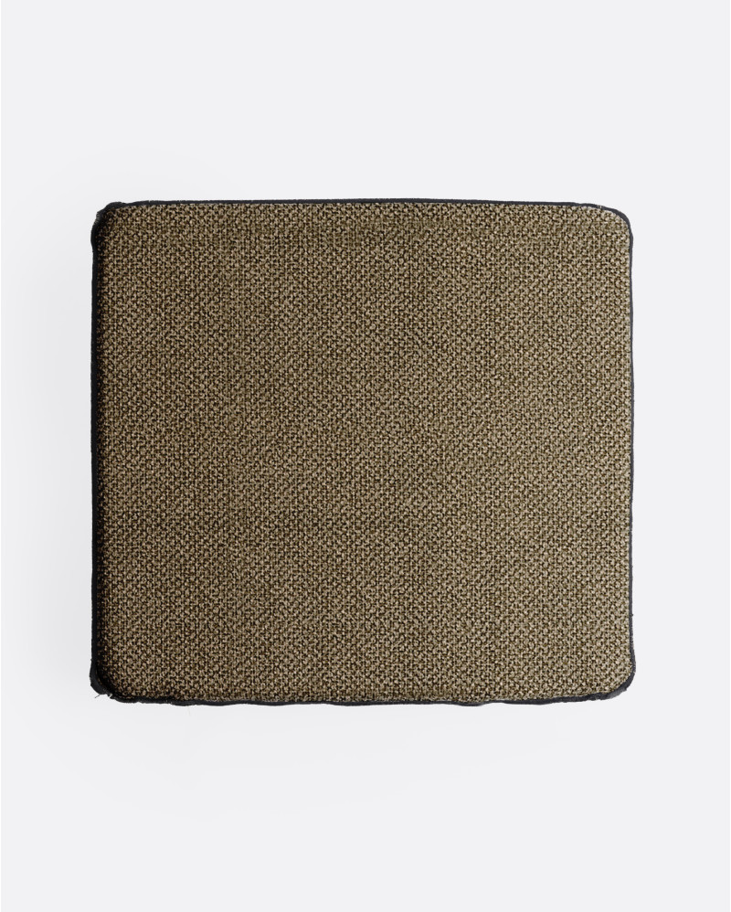 Outdoor cushion CORA 48 x 44 x 5 cm in sand color