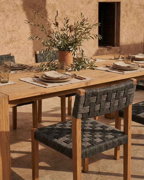 Silla de exterior CORA de...