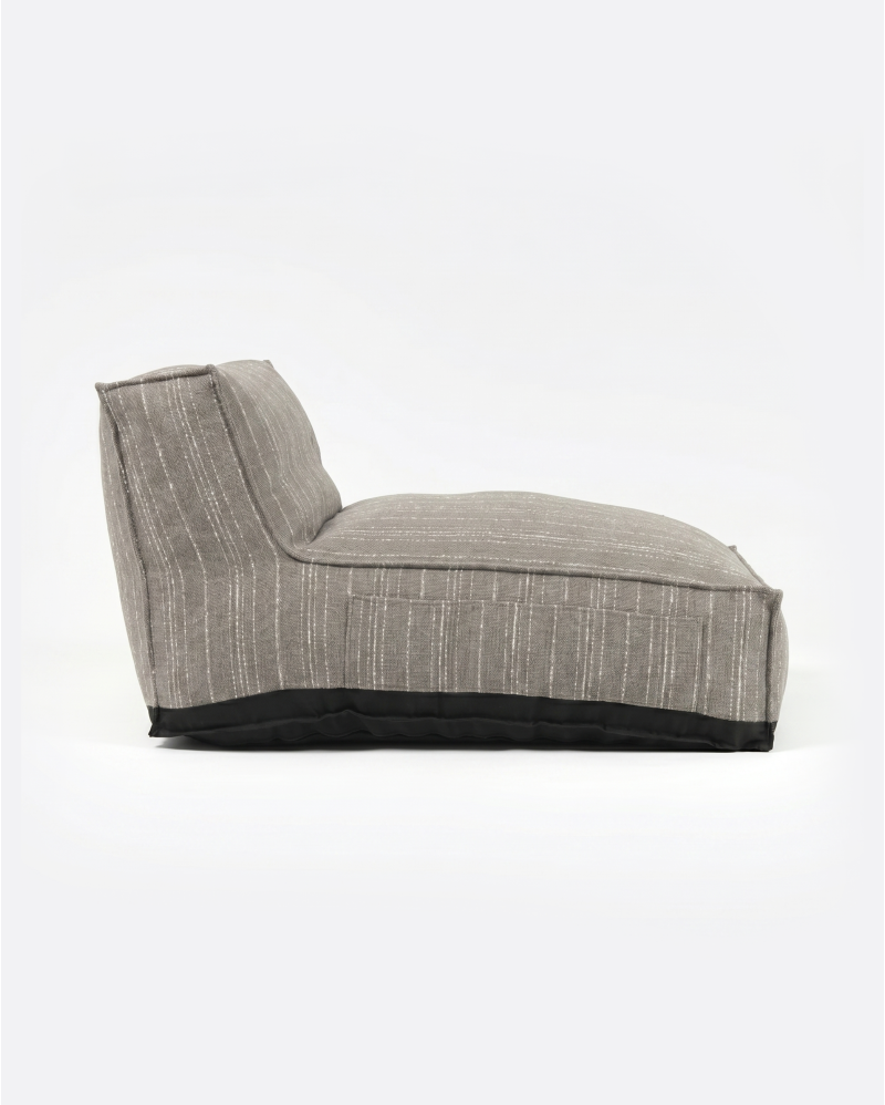 Chaise longue de exterior CACCINI 90 x 145 x 80 cm en color mist