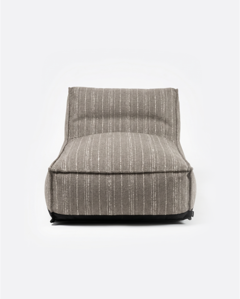 Chaise longue de exterior CACCINI 90 x 145 x 80 cm en color mist